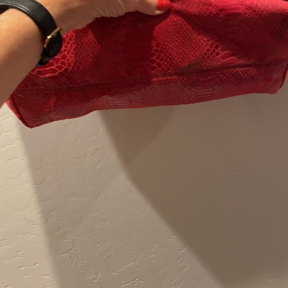 Carlos Falchi Python Embossed Bag - image 5